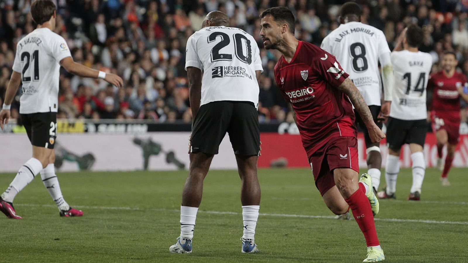Suso Sevilla contra Valencia