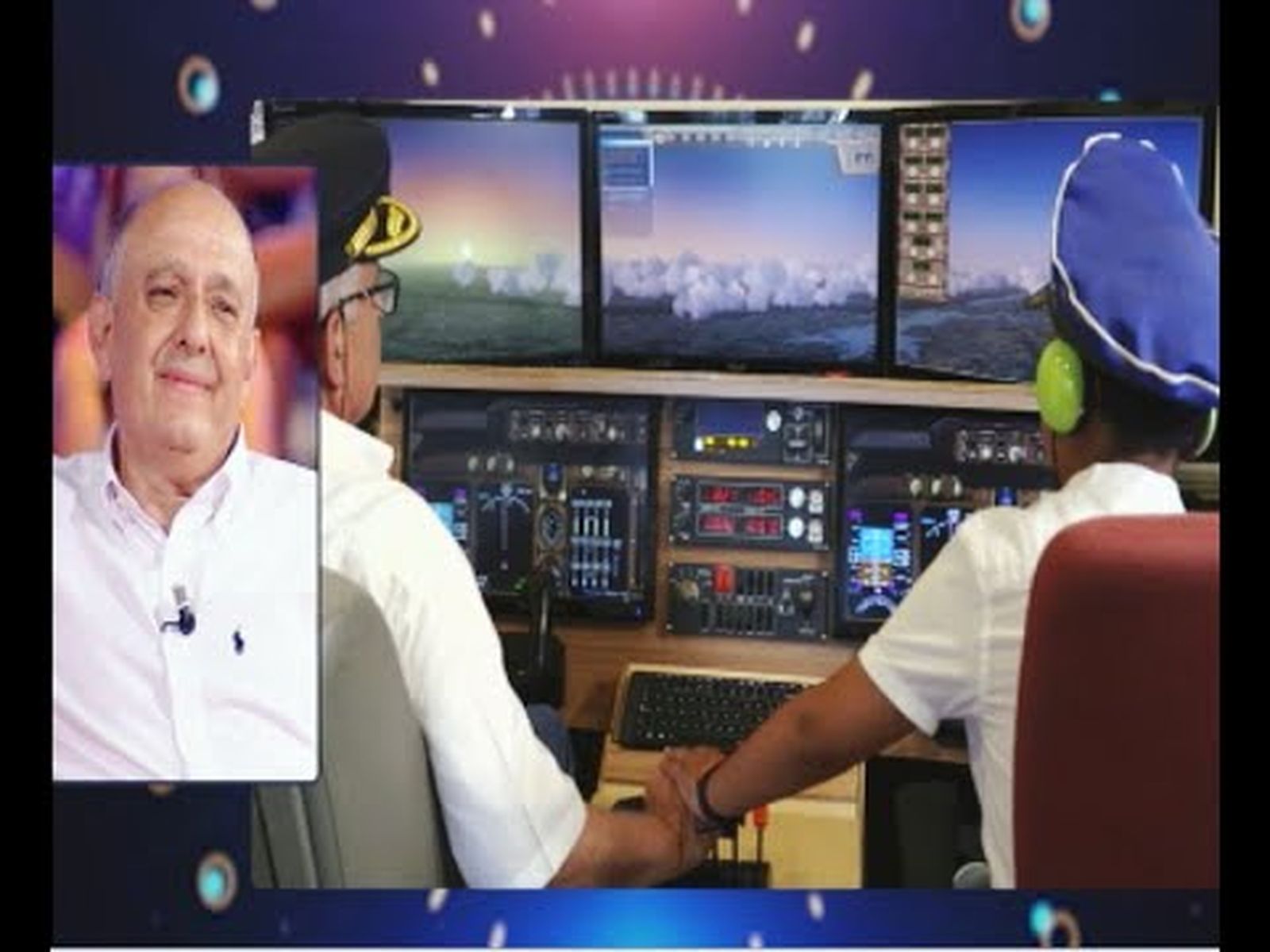 Piloto aficionado de Cazorla construye simulador de vuelo de avión en su casa