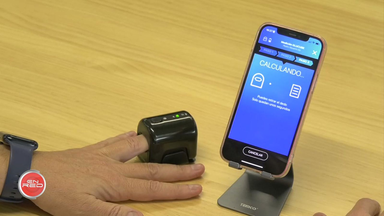 Glucube, un dispositivo para medir el azúcar en la sange sin pinchazos