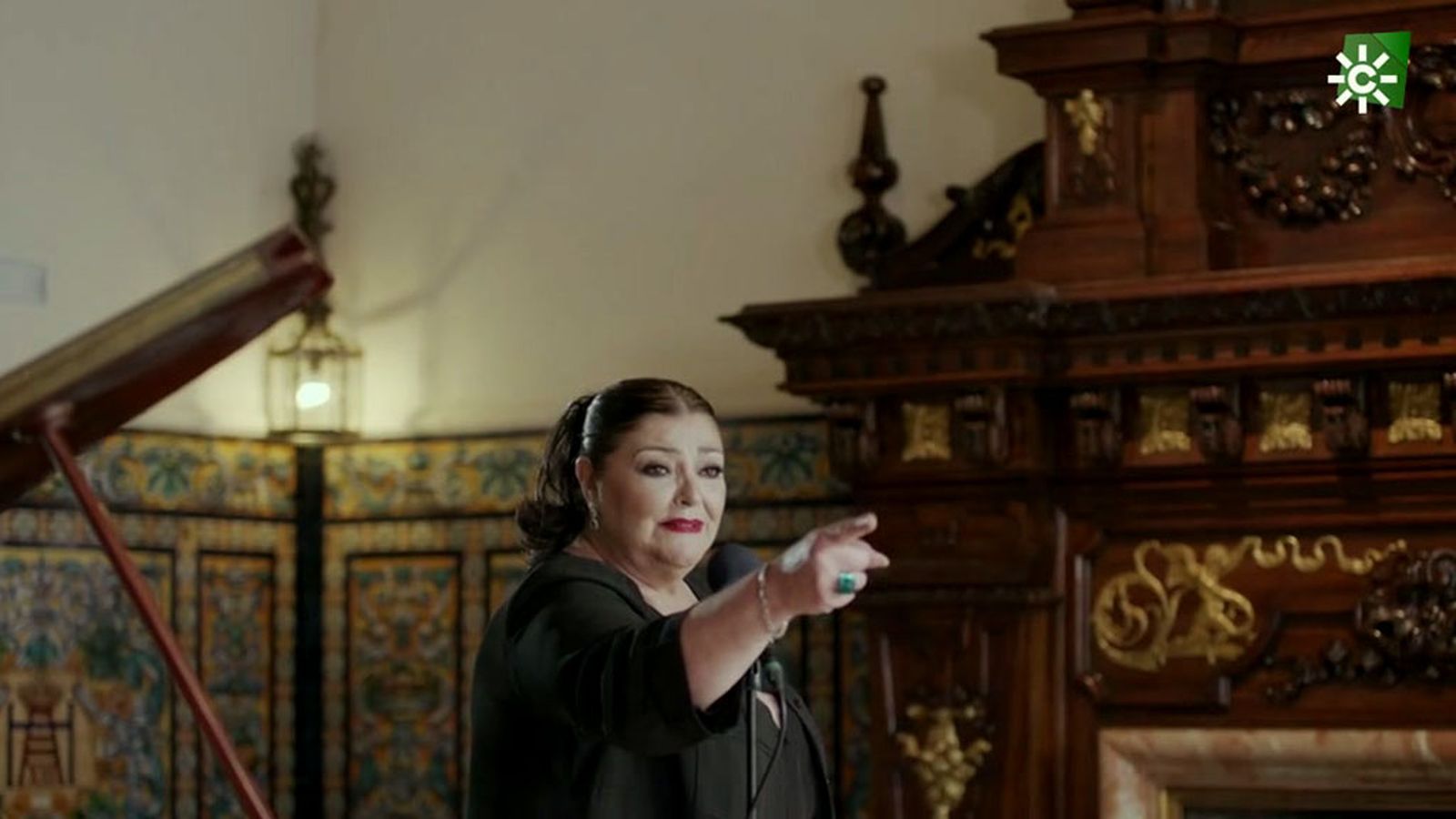Charo Reina derrocha sentimiento con su interpretación de Cinco farolas