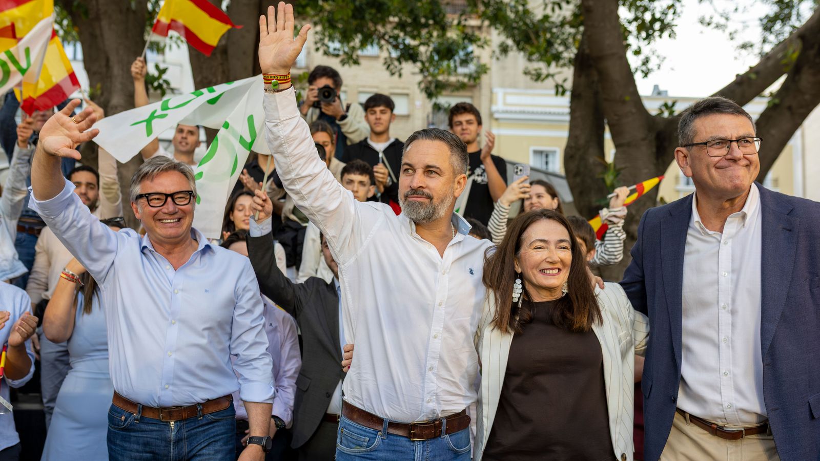 Acto de Abascal y Gavira en Huelva