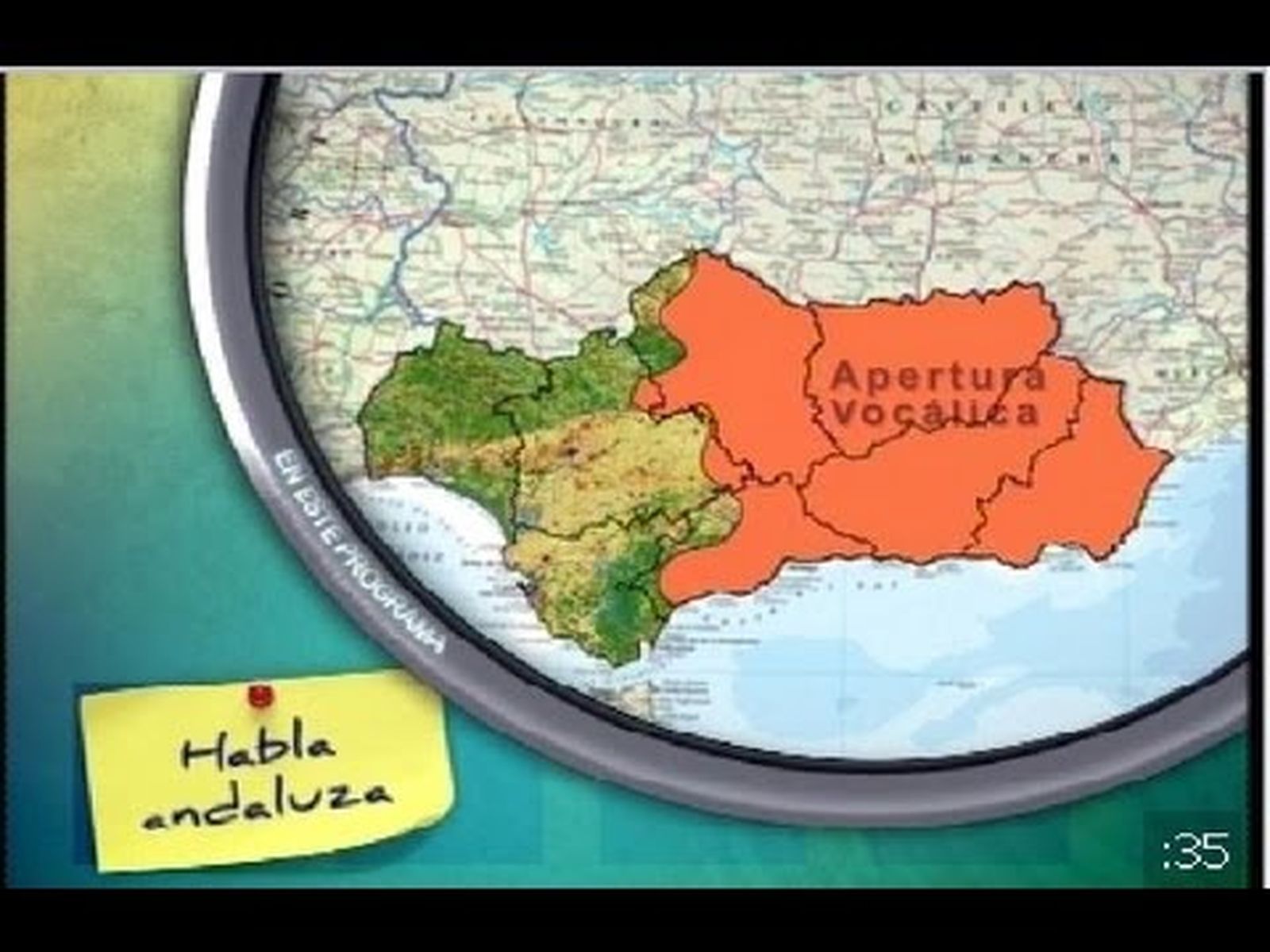 Habla andaluza: Día de la Lengua de Andalucía (cabecera del programa)