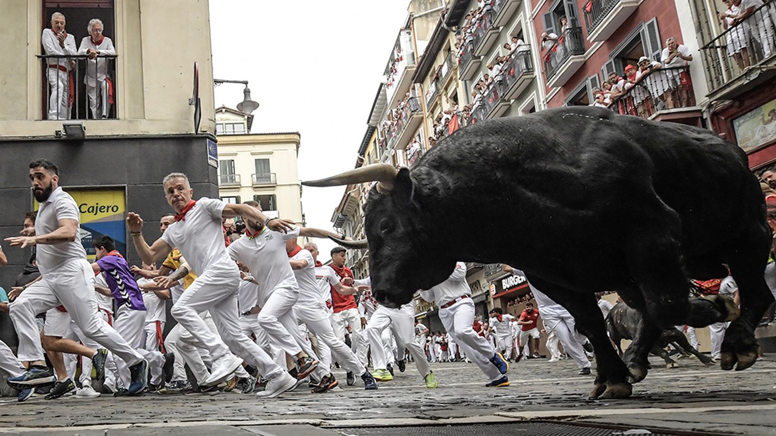 foto San Fermín Quinto encierro