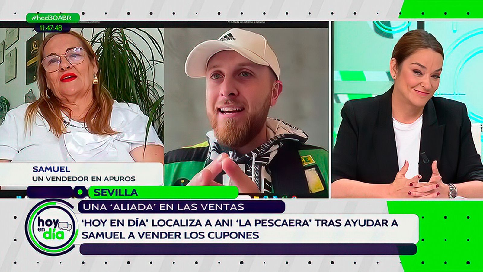 La gran aliada que encontró Samuel para vender los cupones