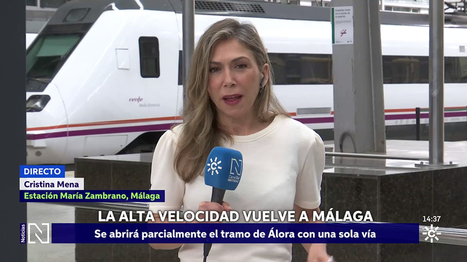 Vuelve el AVE a Málaga