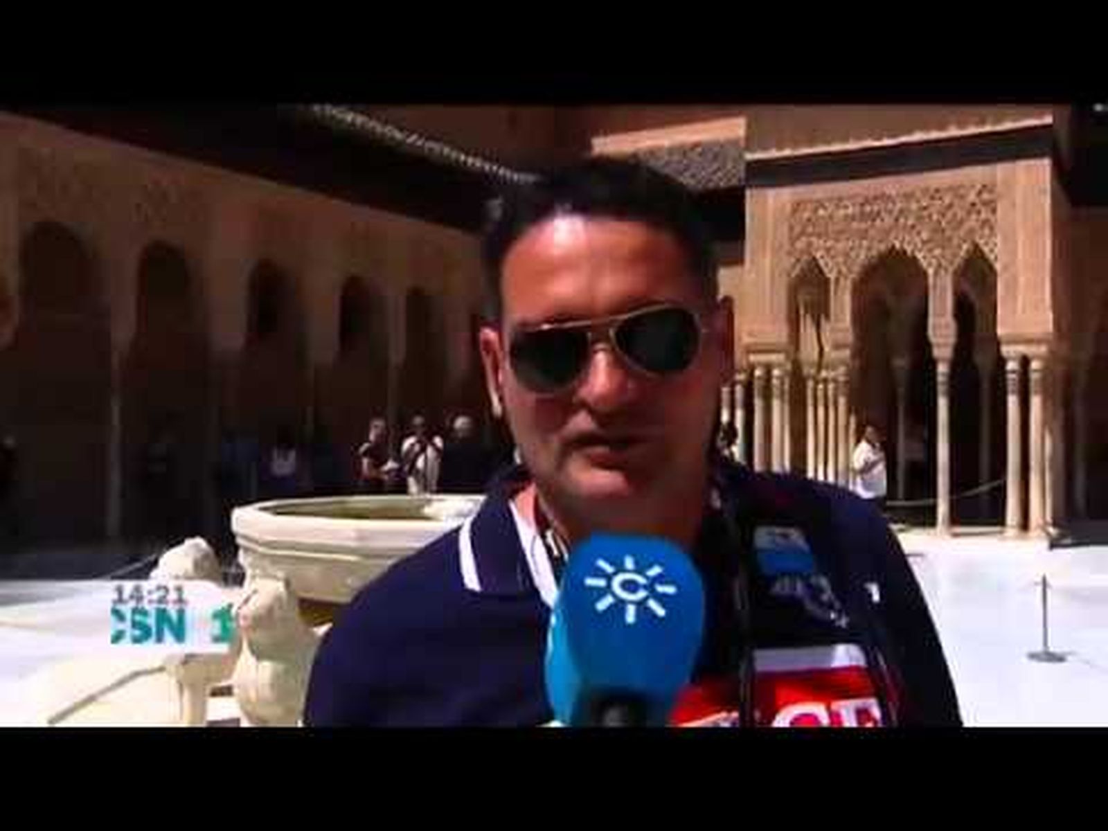 Reapertura del Patio de los Leones de la Alhambra de Granada