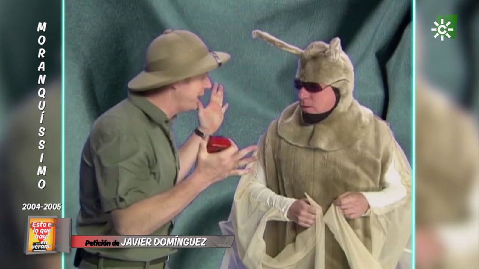 Los Morancos la lían con la polilla dentro del armario