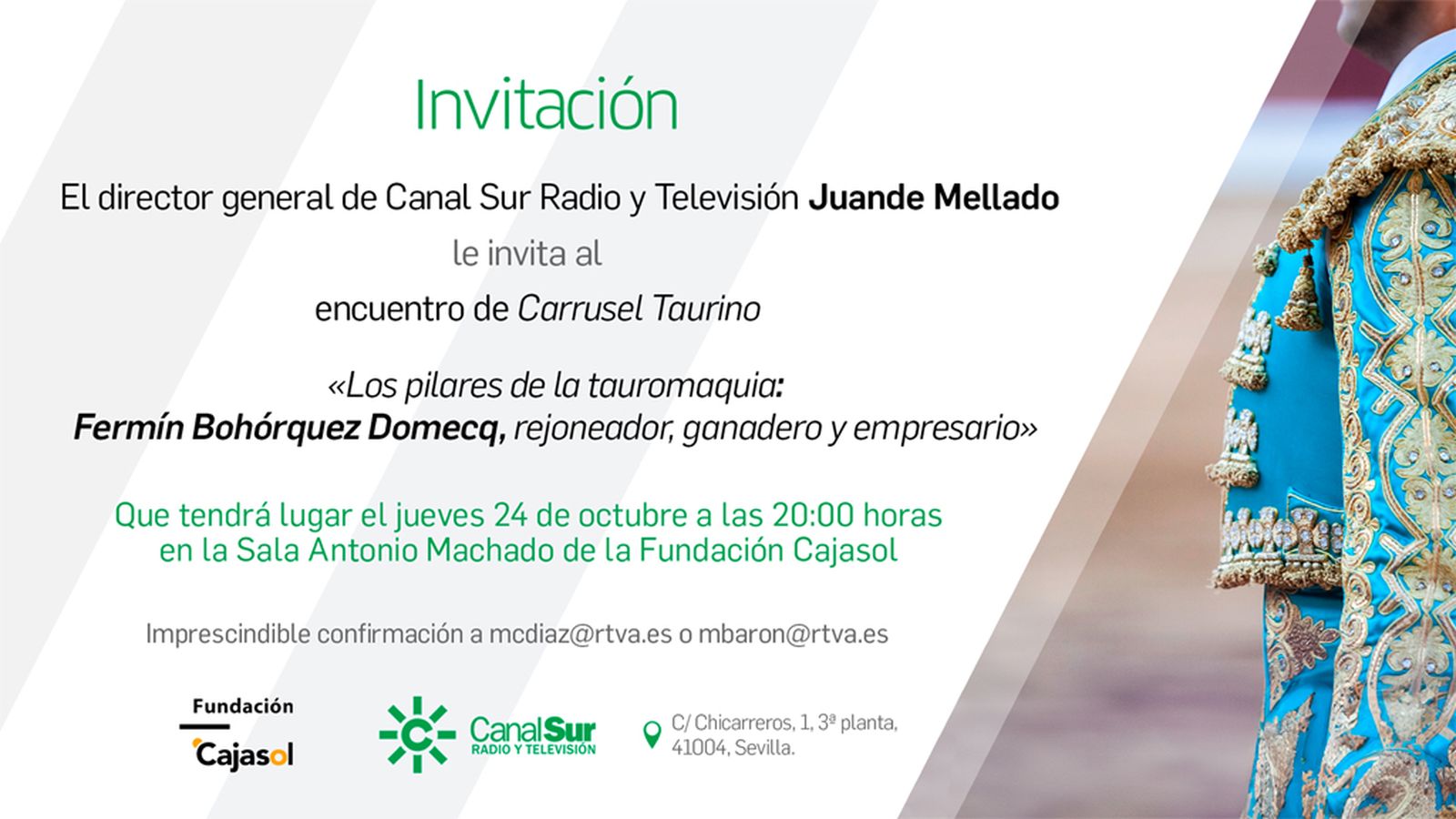 CARRUSEL TAURINO INVITACIÓN