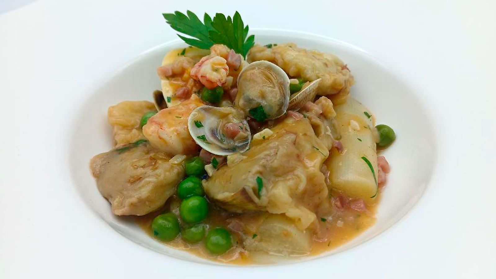 "Cómetelo",  alcachofas en salsa verde