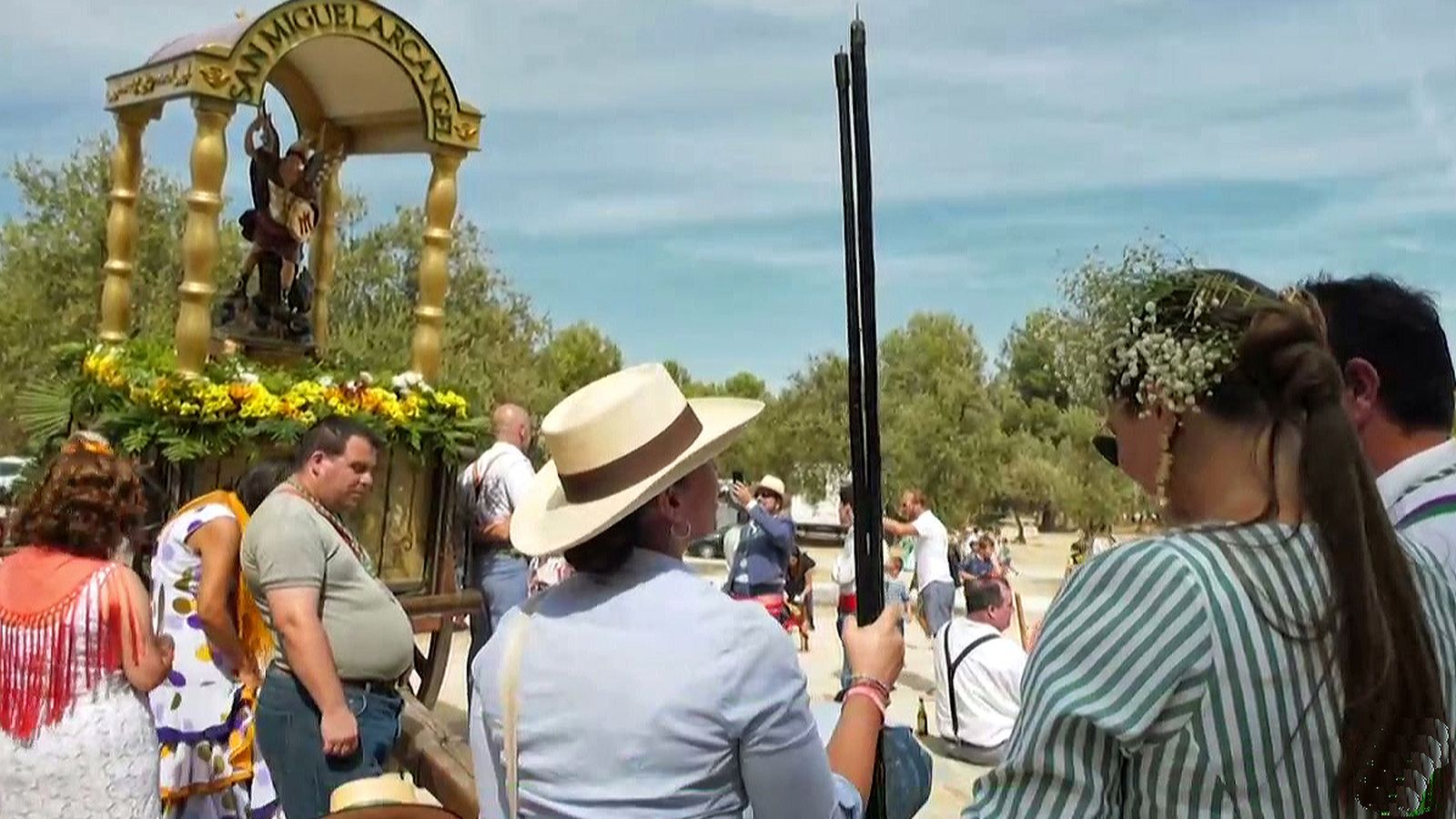 La romería de San Miguel en Torremolinos declarada de Interés Turístico Nacional