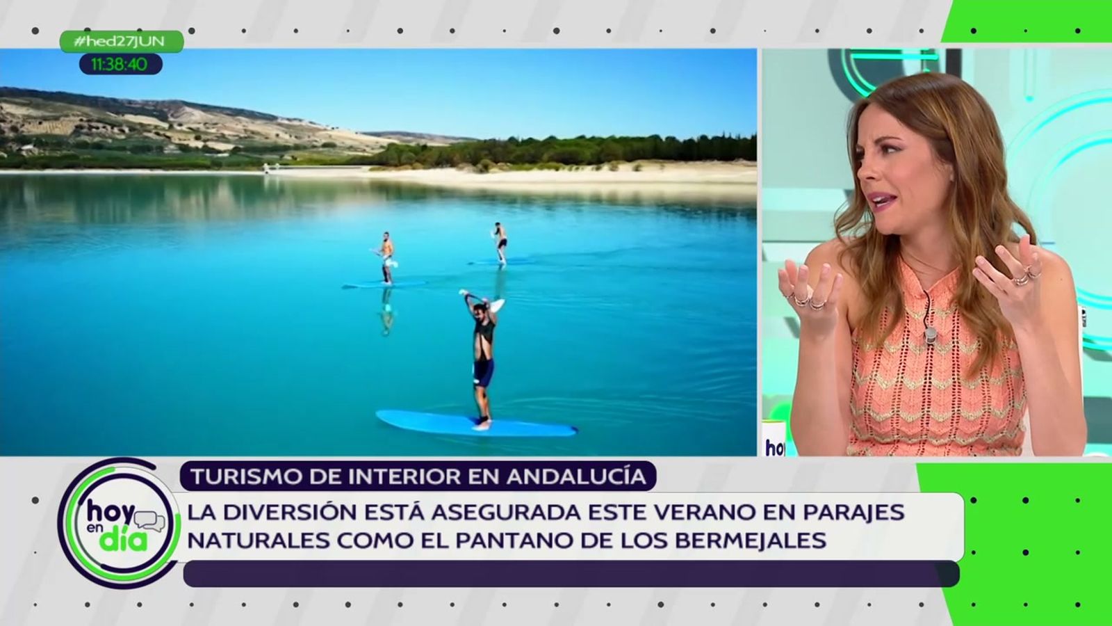 El recreo en la playa de interior del pantano de Los Bermejales es para los entendidos