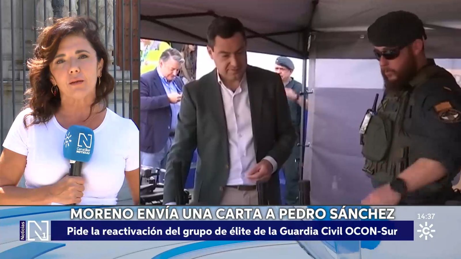 Moreno pide la reactivación del OCON-Sur