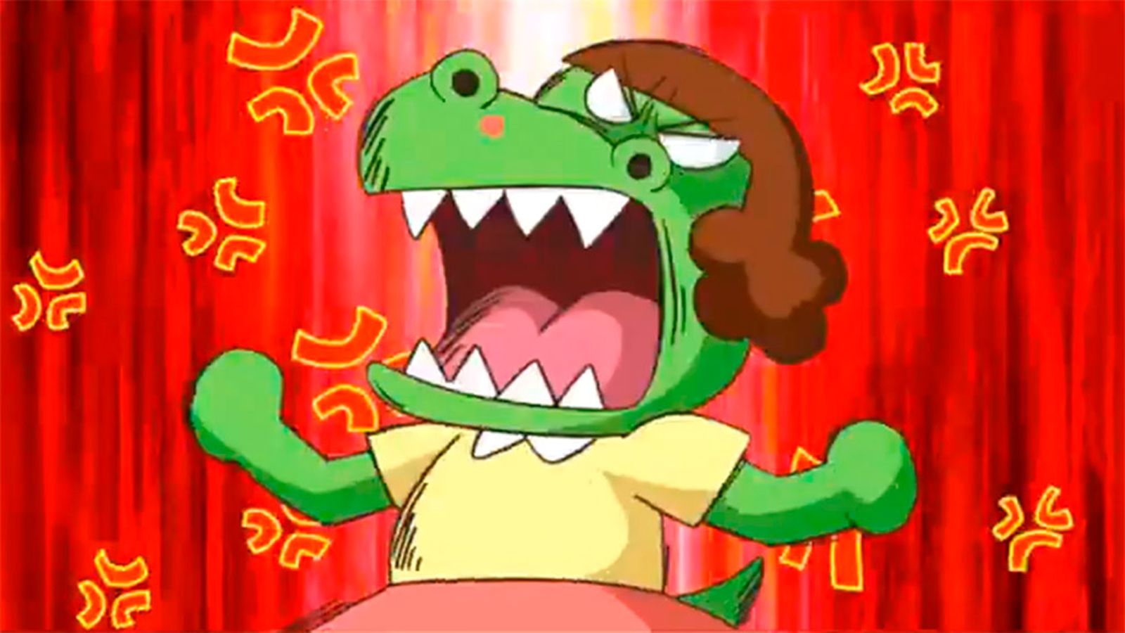 Naoko, esa dulce niña que se transforma en dinosaurio feroz al enfadarse