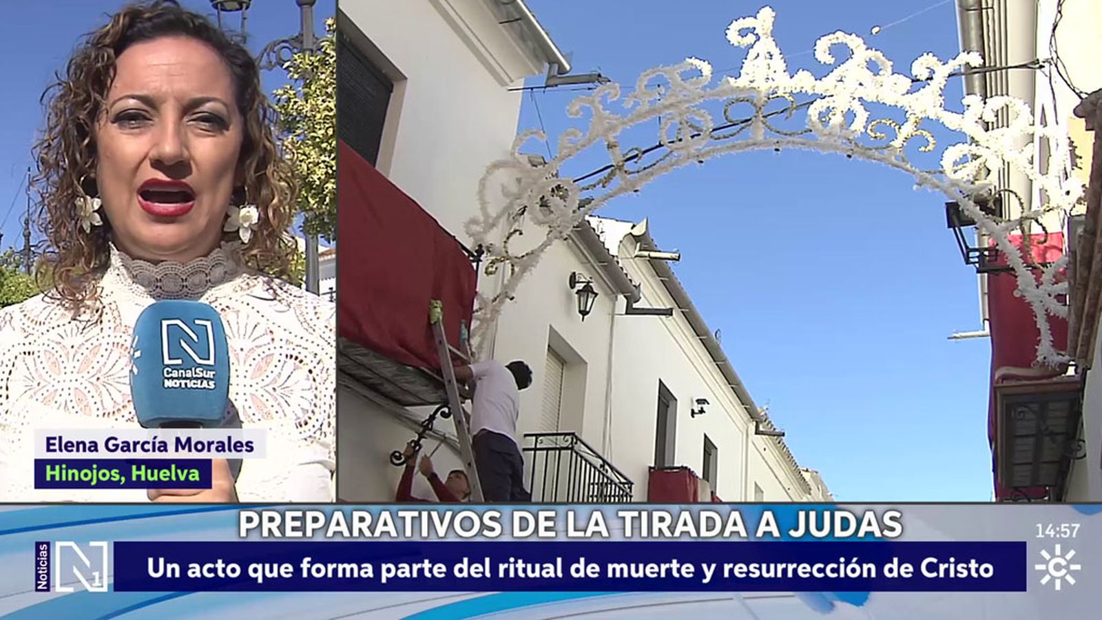 Hinojos se prepara para la Tirada a Judas
