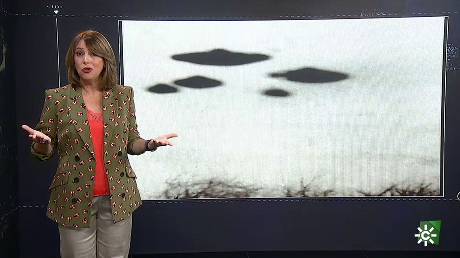 Reporteros sobre los ovnis
