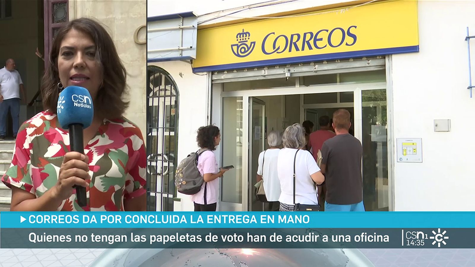 Voto por correo hasta el jueves