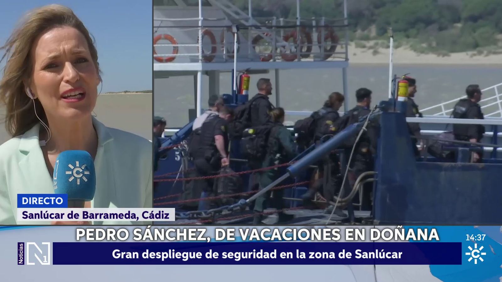 Visita de Pedro Sáchez a Doñana
