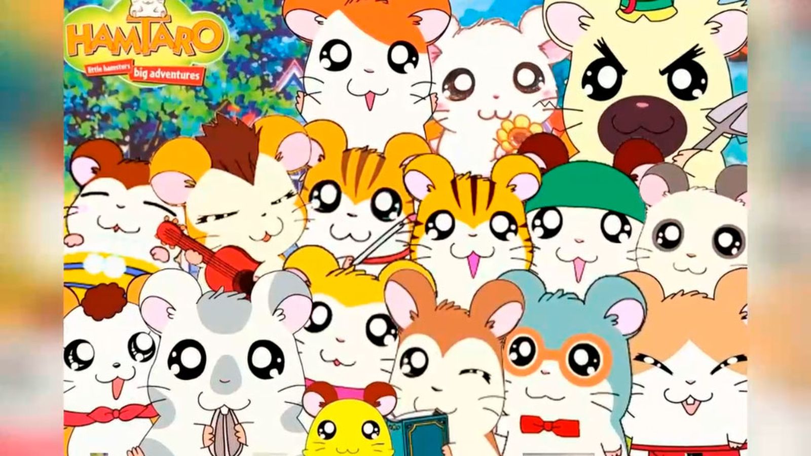 'Hamtaro', las grandes aventuras de unos pequeños hámsters