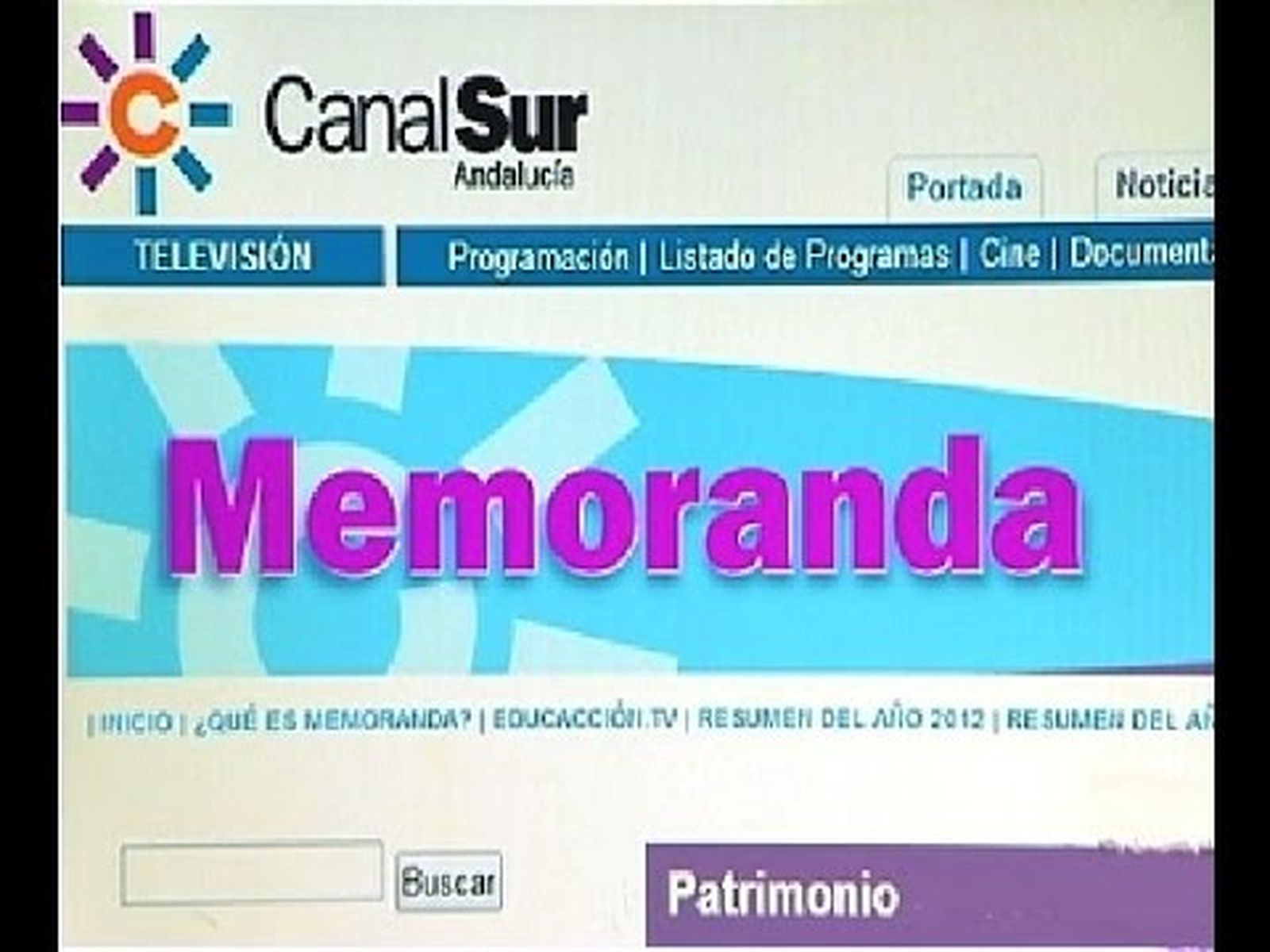 MemorANDA en Compromiso Canal Sur