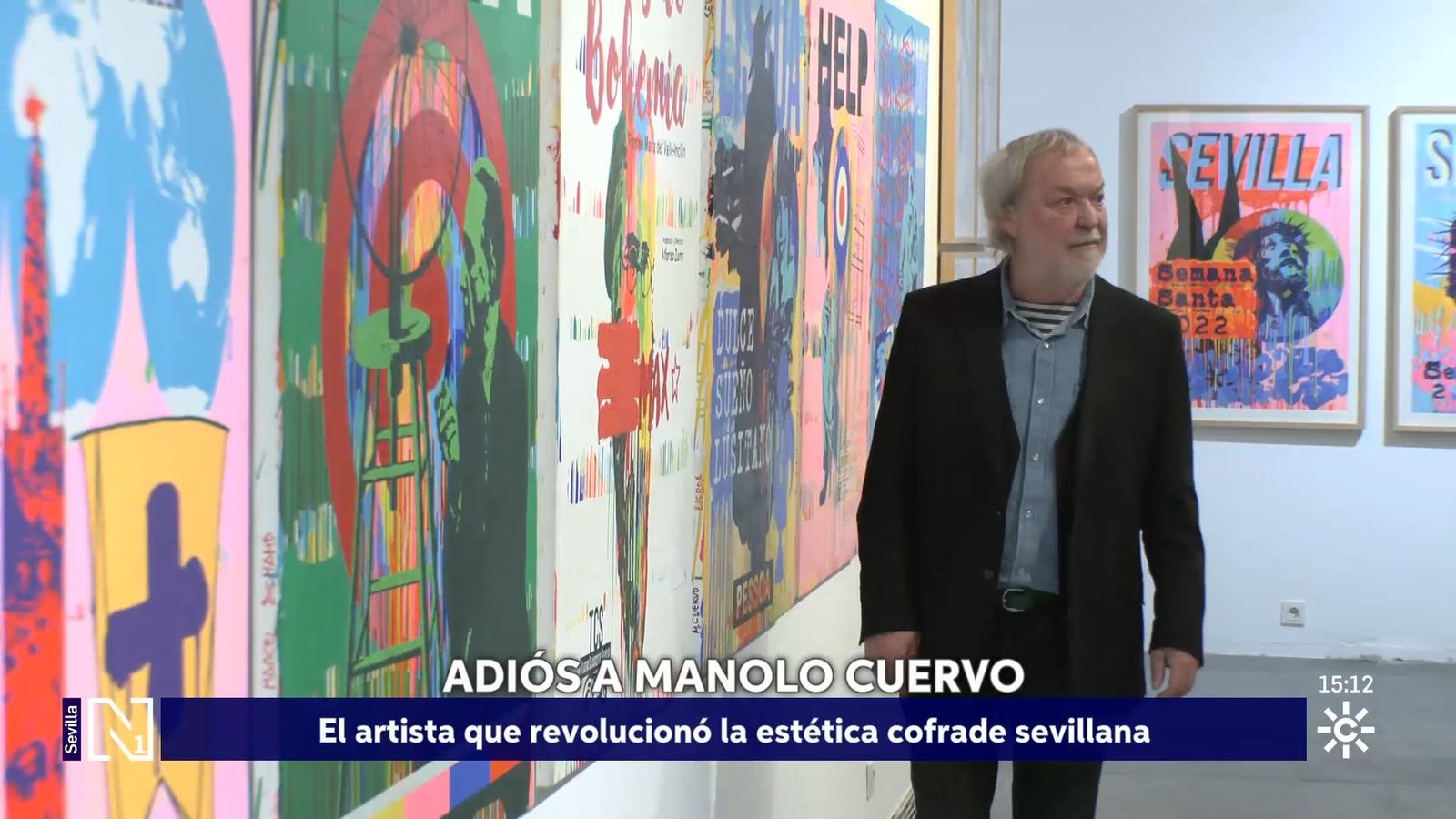 Muere Manolo Cuervo, el pintor pop de Sevilla