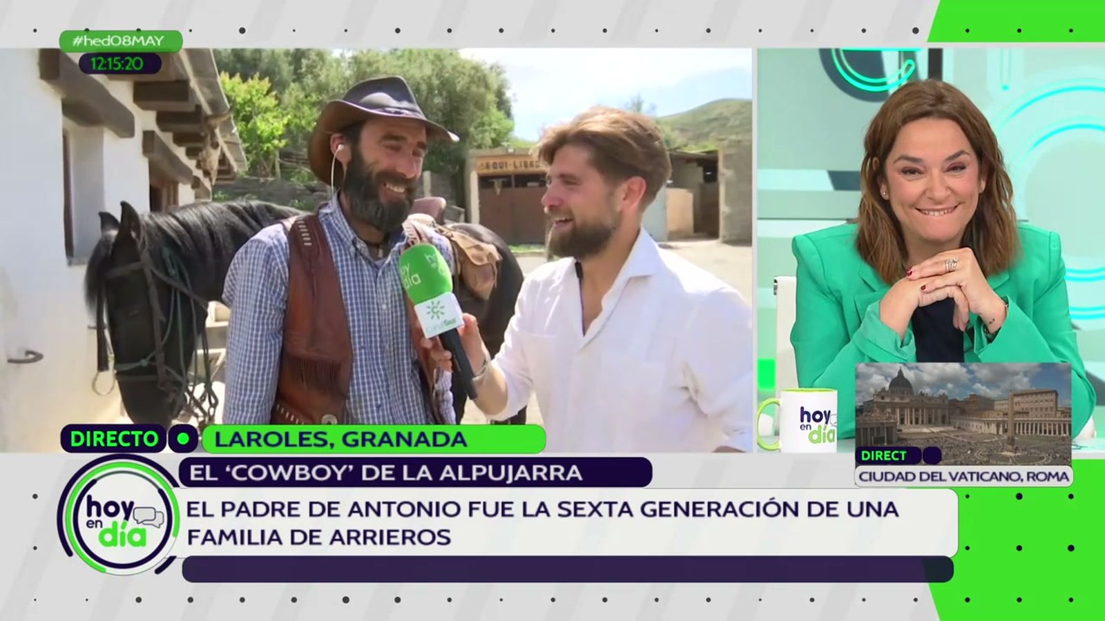 Antonio Yebra, el último cowboy de la Alpujarra