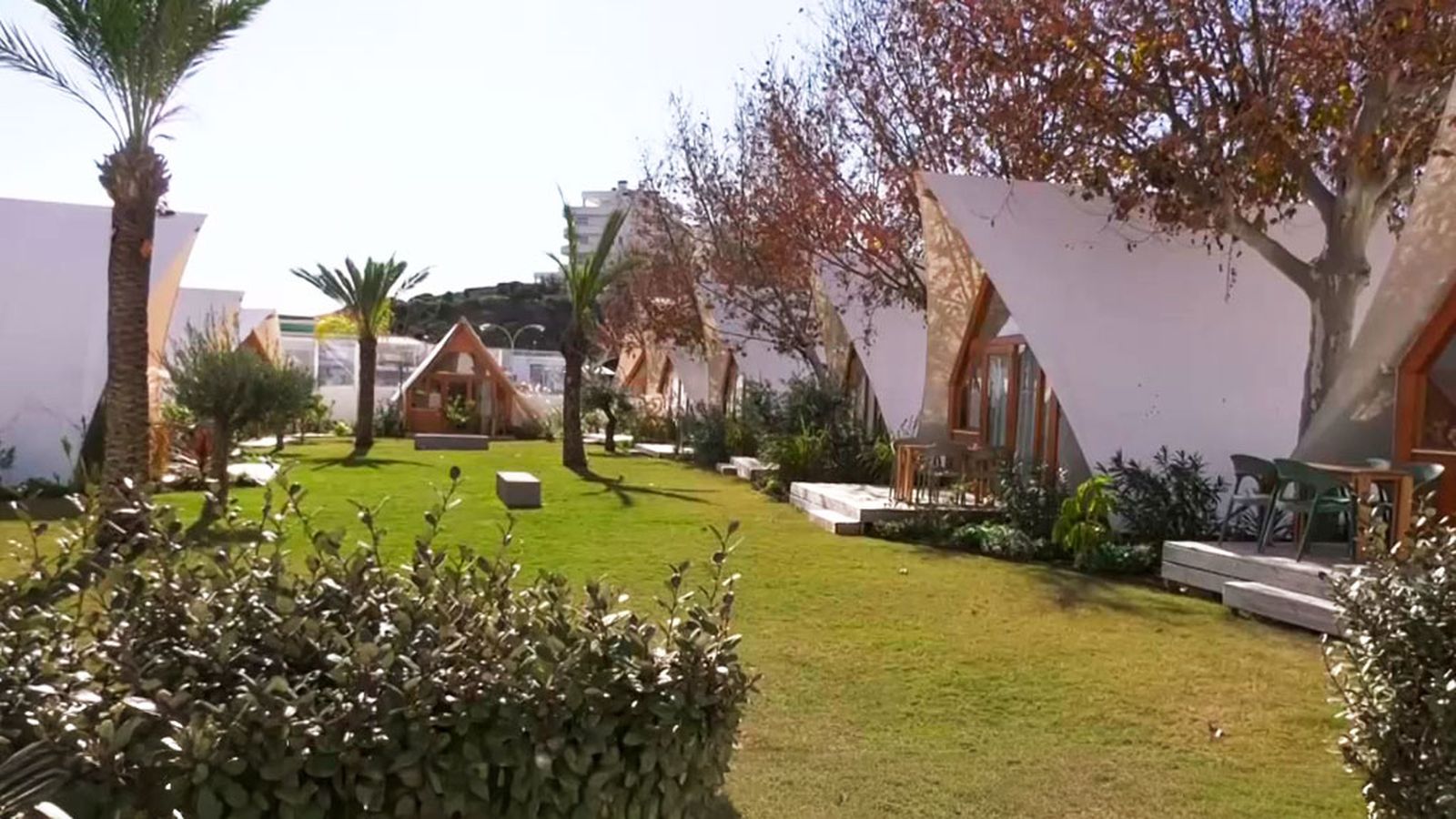 Camping de lujo para pasar la Navidad en la Costa del Col