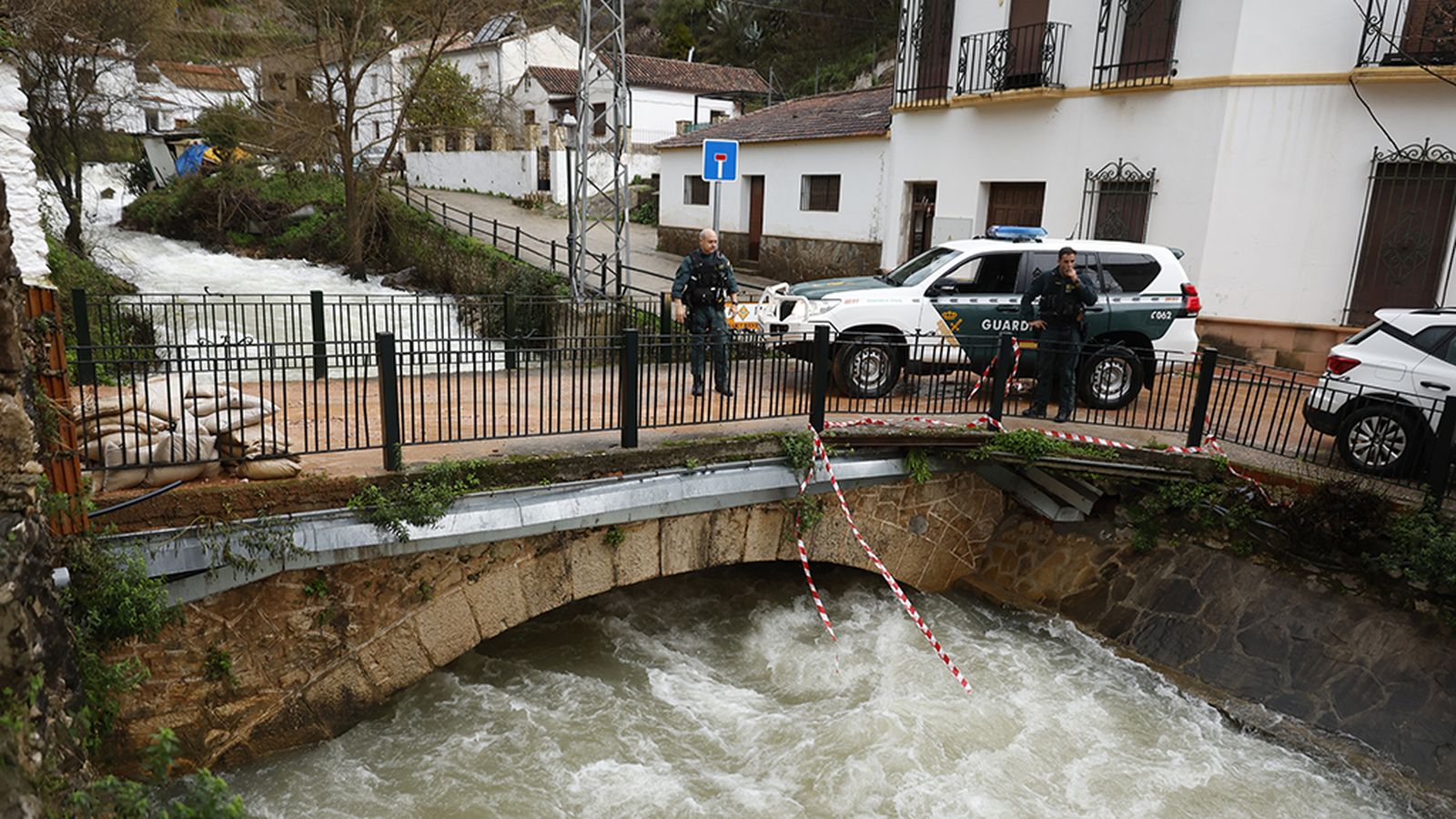 Borrasca en Benaoján