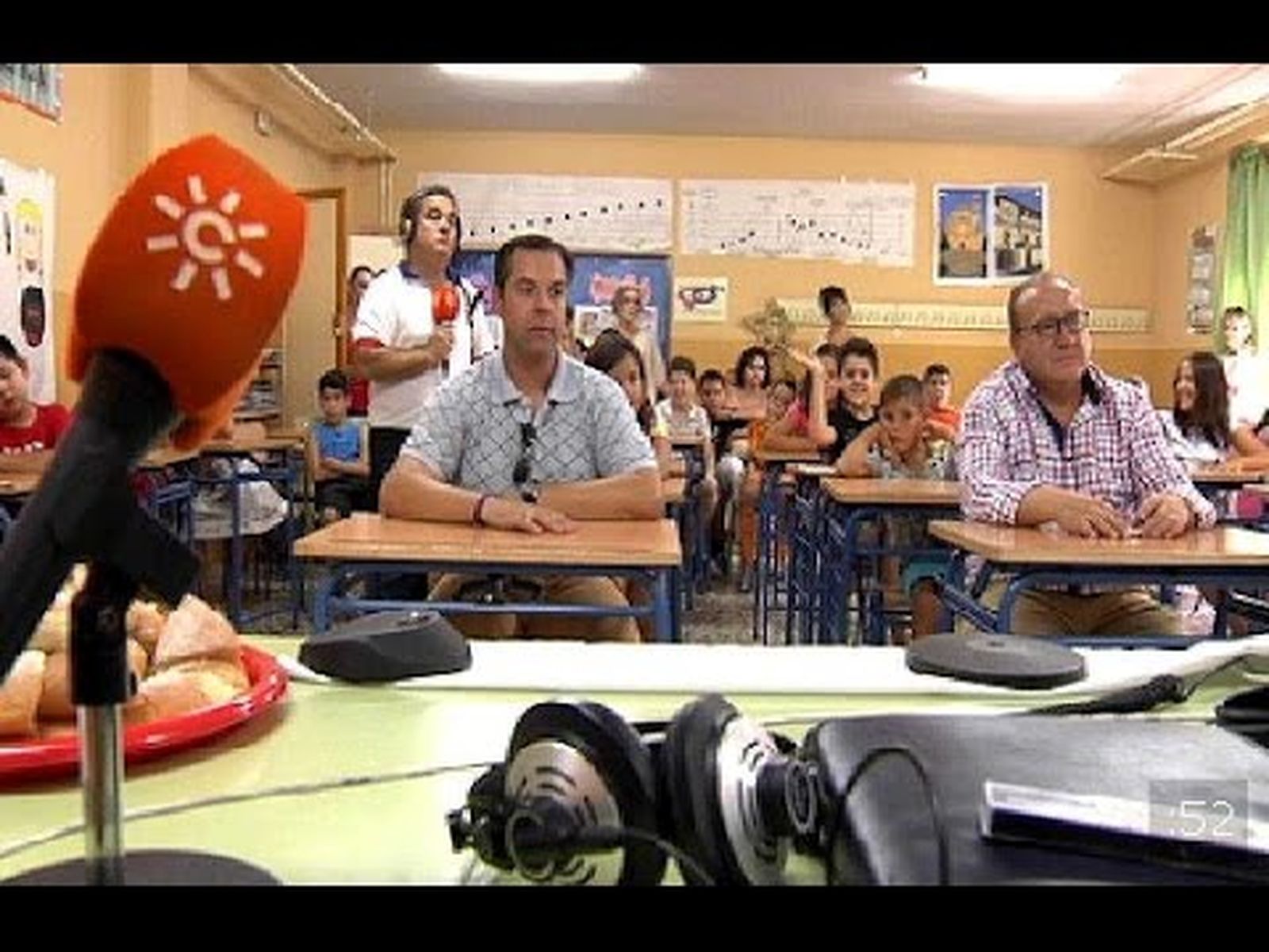 Canal Sur Radio desde el colegio más antiguo de Andalucía
