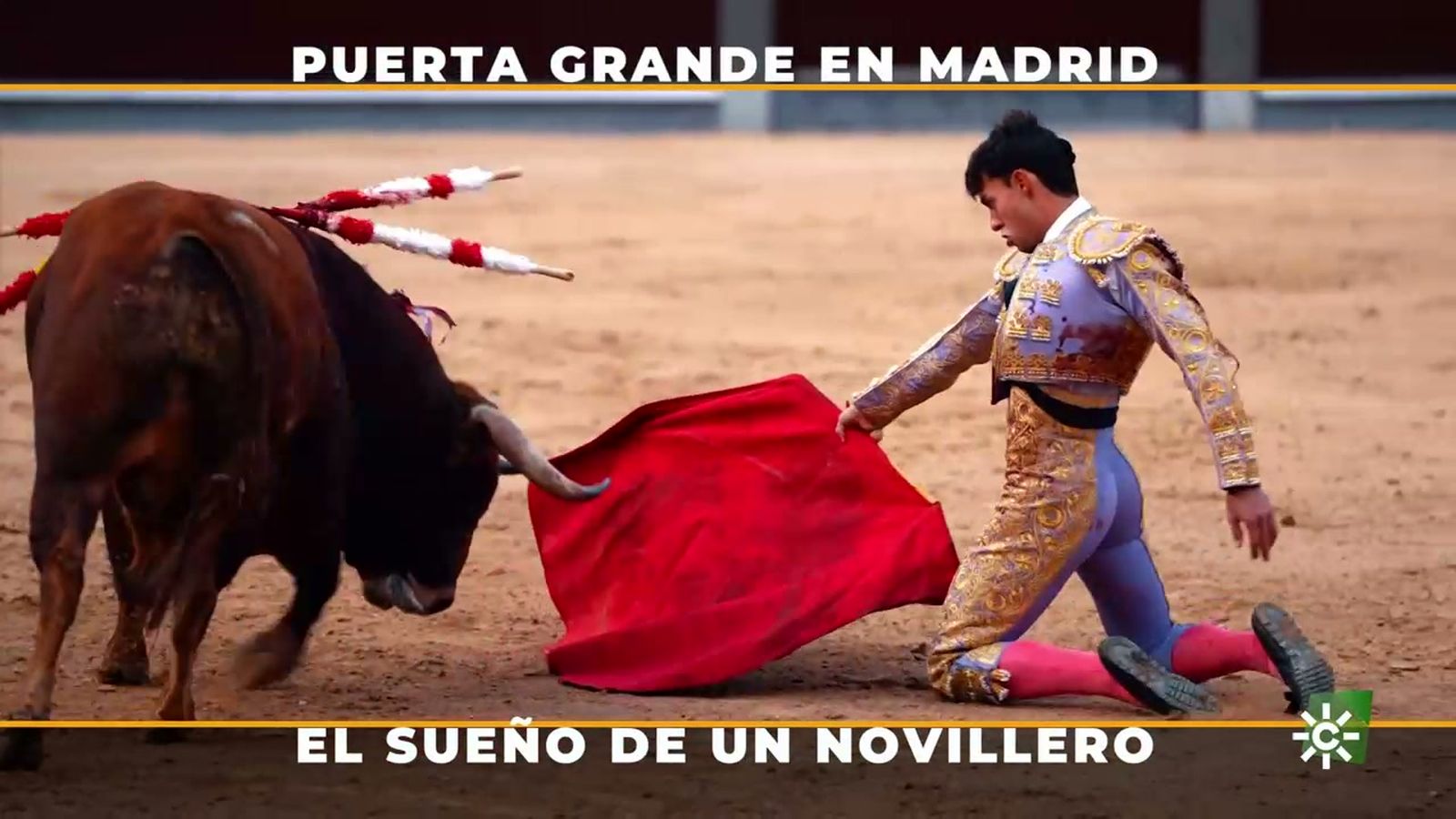 El Orobroy, para el novillero Alejandro Chicharro, Puerta Grande en Las Ventas